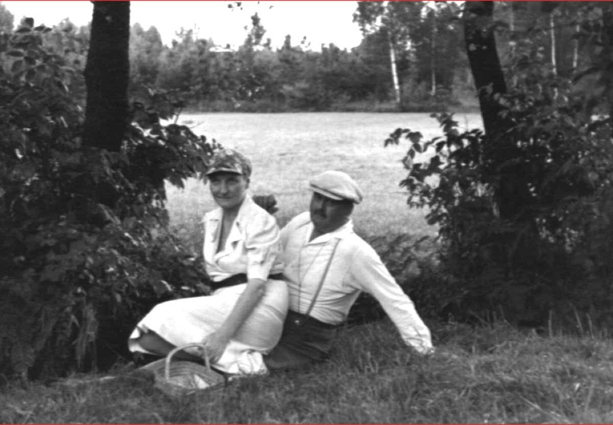 Edith mit Max Gautzsch